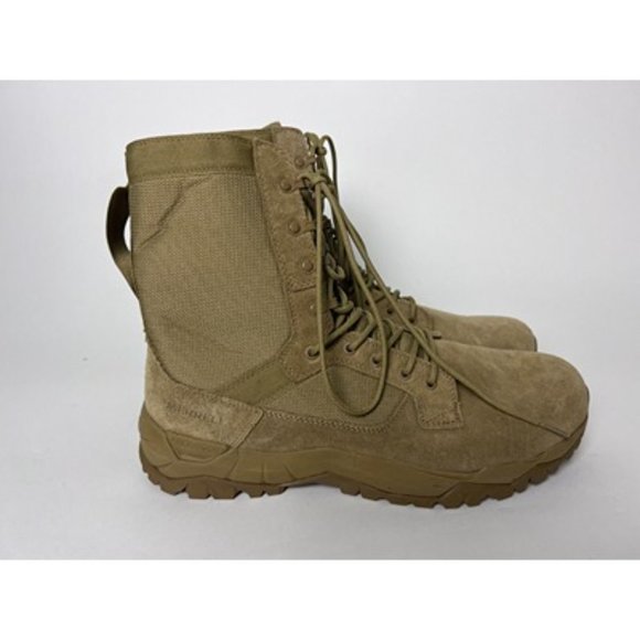 Merrell J17809 Select Grip Beige Tactical Work Combat Leather Boots Size 12 - Picture 2 of 6